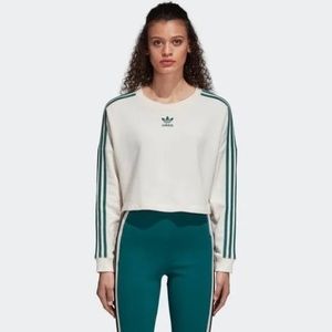 Adidas cropped sweatshirt
